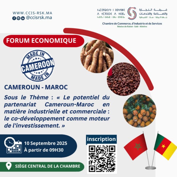 Forum Économique Cameroun – Maroc : Un rendez-vous stratégique pour le co-développement industriel et commercial ! – Image 2
